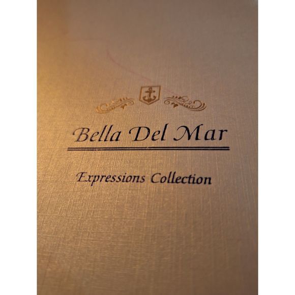 Bella Del Mar Jewelry Set Necklace Bracelet Earrings - Picture 9 of 10